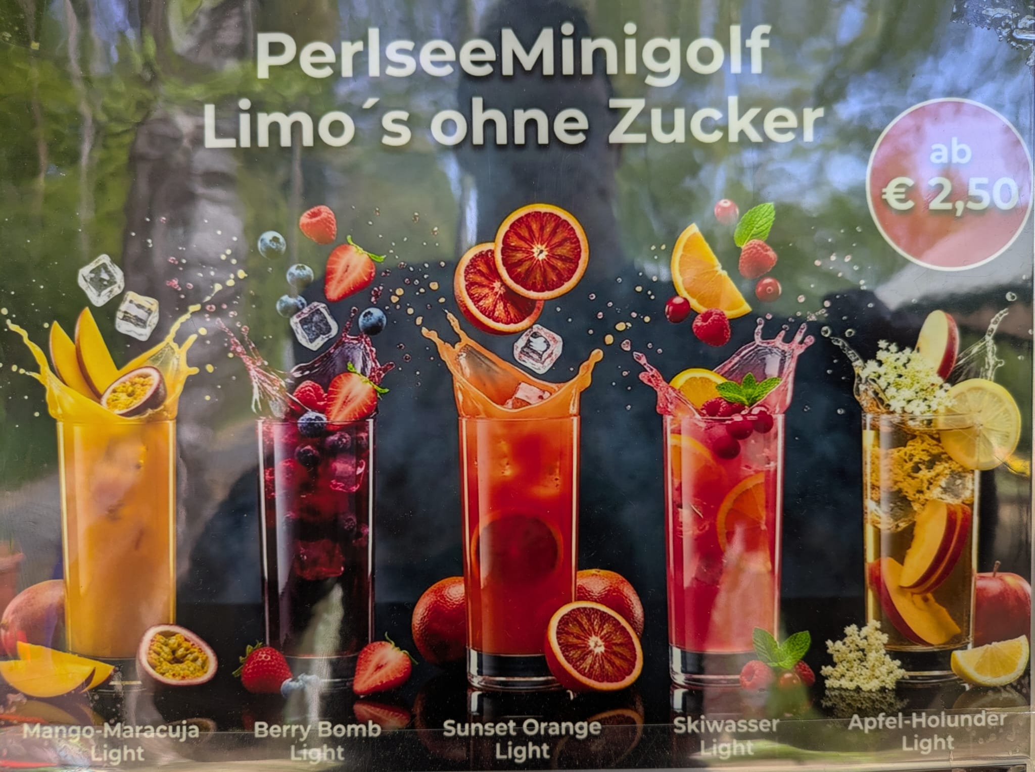 PerlseeMinigolf Limo ohne Zucker